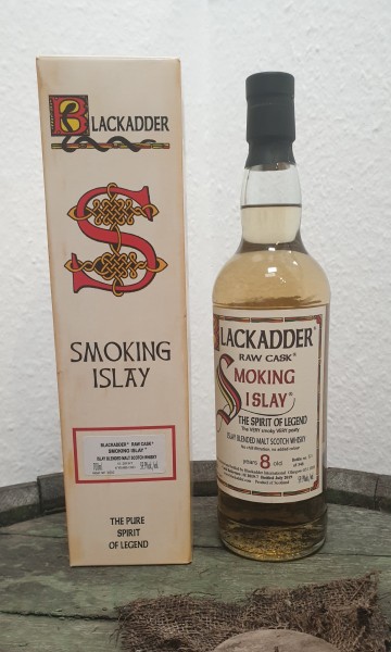 Smoking Islay 8 y.o. Blackadder Raw Cask