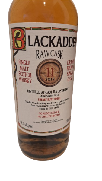 Caol Ila 11 y.o. Blackadder Raw Cask