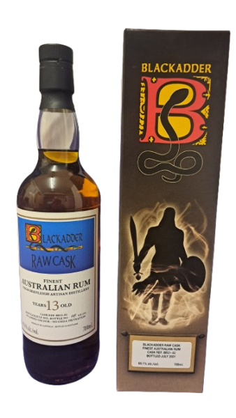 Australien 13 y.o. Rum Blackadder Raw Cask, Beenleigh Artisan Distillery