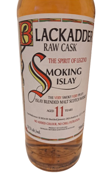 Smoking Islay 11 y.o. Blackadder Raw Cask